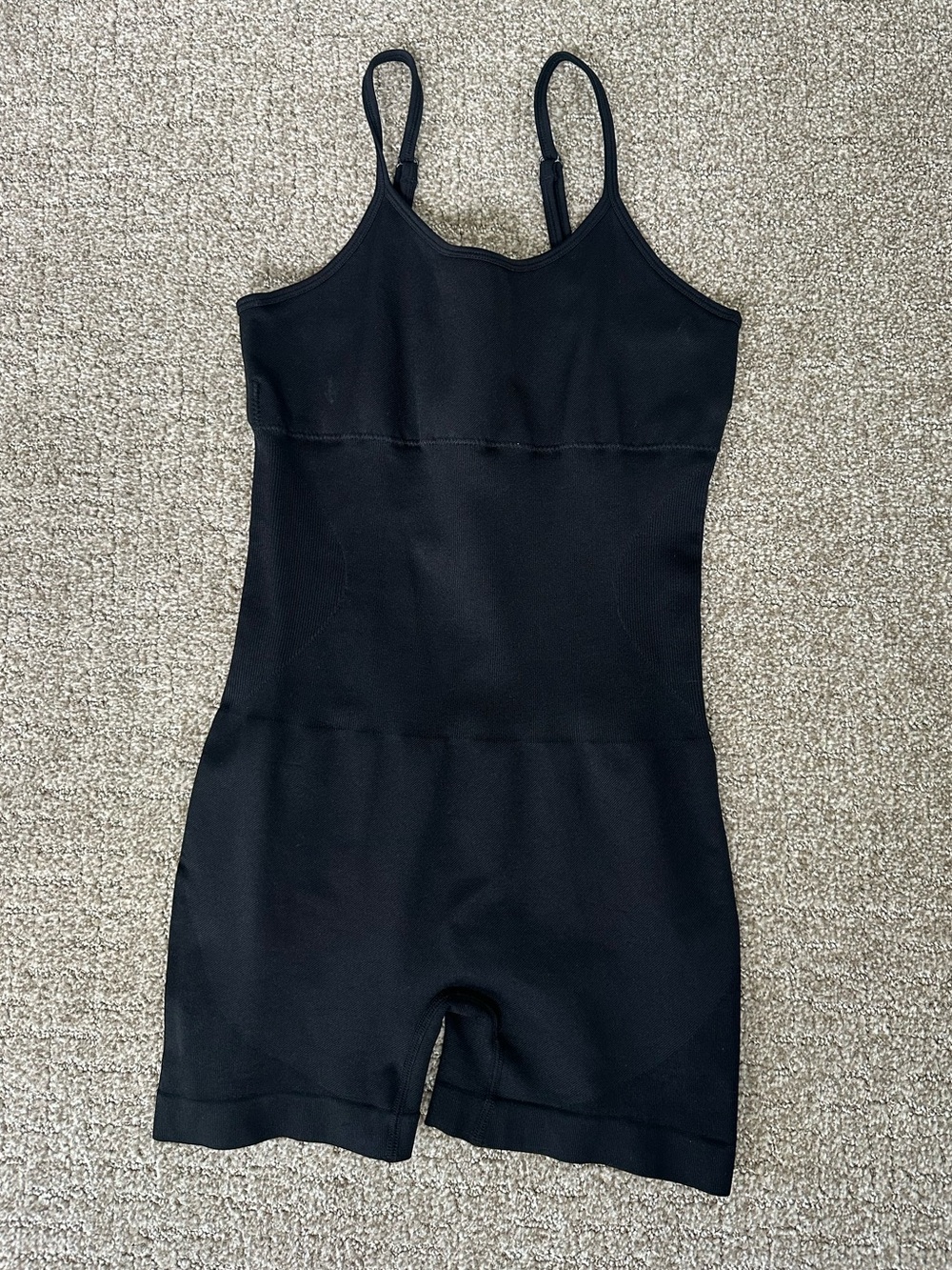 Women’s Black Active One-Piece Romper